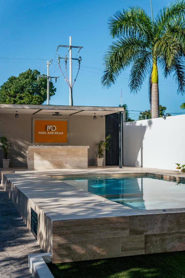 Hotel Mid Project Merida Bagian luar foto